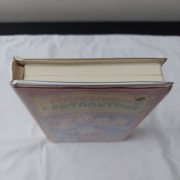 Christmas In Cartoontown VHS Tape Vintage 1991 Clamshell Cinderella Snow White - Picture 5 of 7